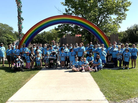 Families from across South Dakota meet at SDSBVI every summer for learning, networking, support, and activities.